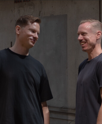 Måns and Alex, founders of Afenio